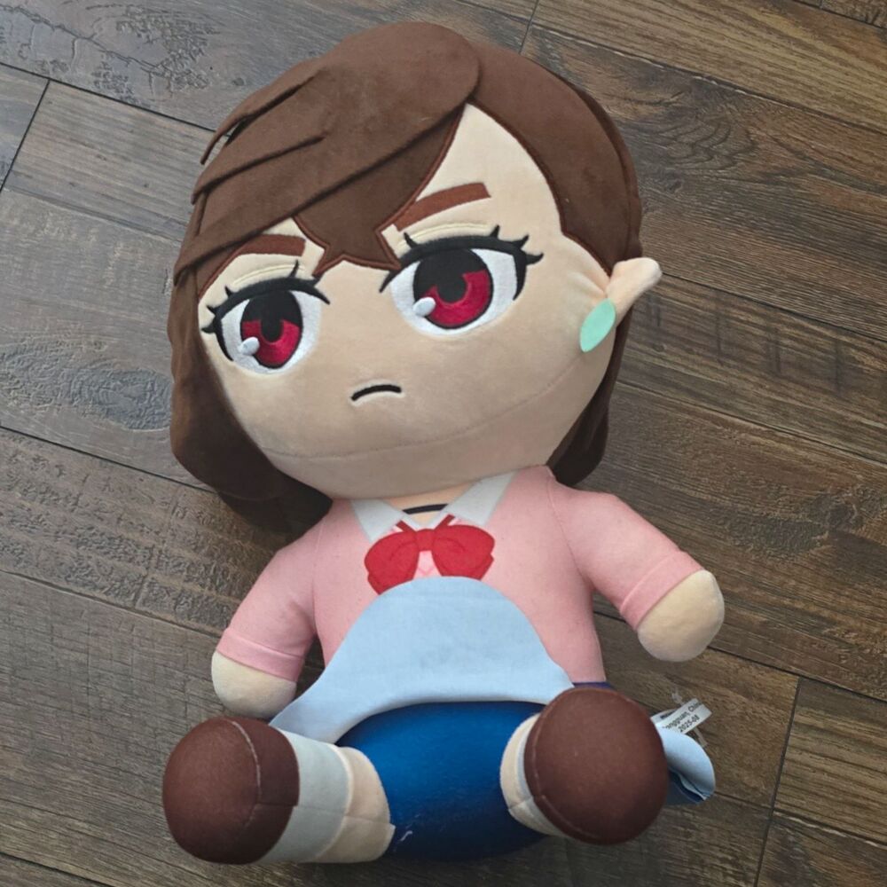 VIZ Media Dandadan Momo Ayase Sitting Plush 14" NWT Round1 Exclusive Anime Toy